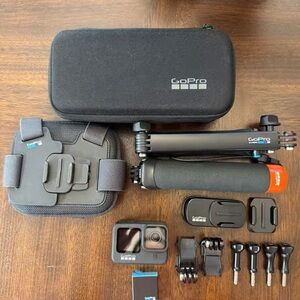 GoPro Black and Orange Adventure Kit